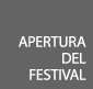 Apertura del festival